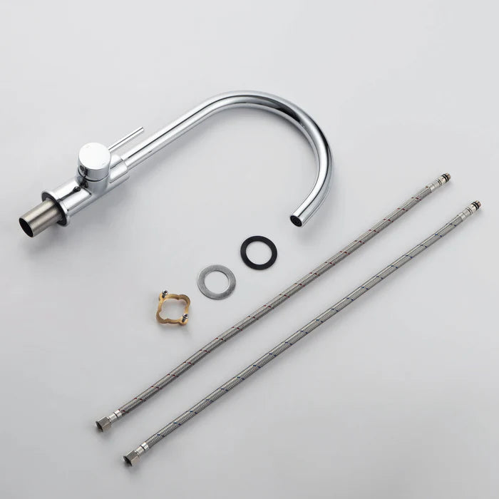 Casa Fixtures - Kitchen Faucet - Halo Single Handle Bar Sink Faucet (CKF-2001)