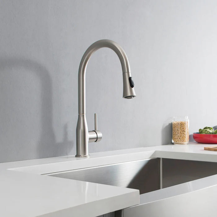 Casa Fixtures - Kitchen Faucet - Mesa Single Handle Pull Down Kitchen Sink Faucet (CKF-2005)