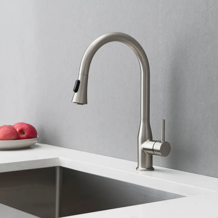Casa Fixtures - Kitchen Faucet - Mesa Single Handle Pull Down Kitchen Sink Faucet (CKF-2005)