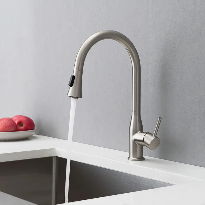 Casa Fixtures - Kitchen Faucet - Mesa Single Handle Pull Down Kitchen Sink Faucet (CKF-2005)