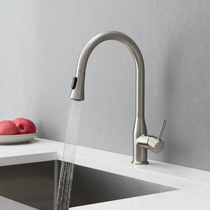 Casa Fixtures - Kitchen Faucet - Mesa Single Handle Pull Down Kitchen Sink Faucet (CKF-2005)