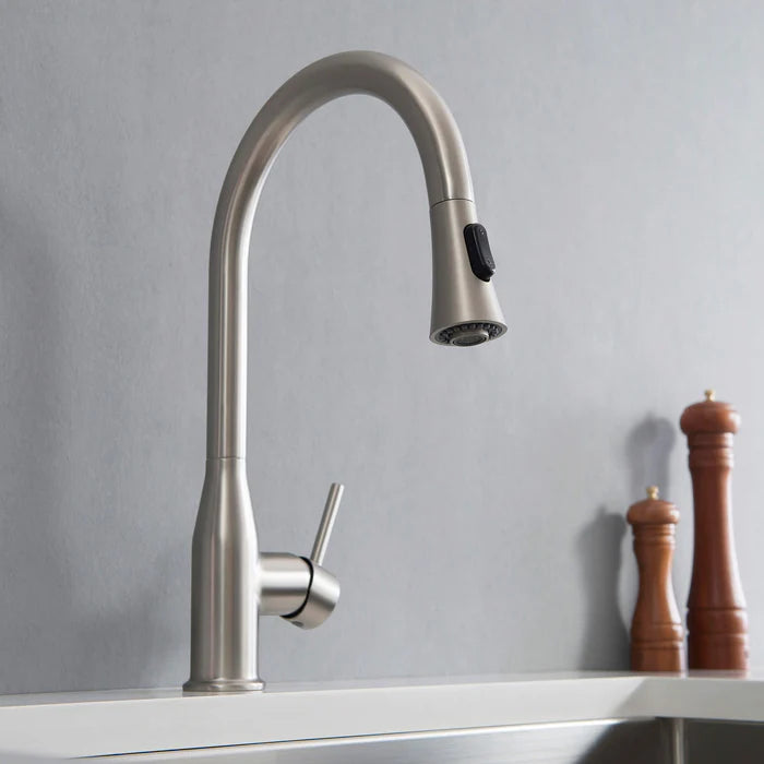 Casa Fixtures - Kitchen Faucet - Mesa Single Handle Pull Down Kitchen Sink Faucet (CKF-2005)