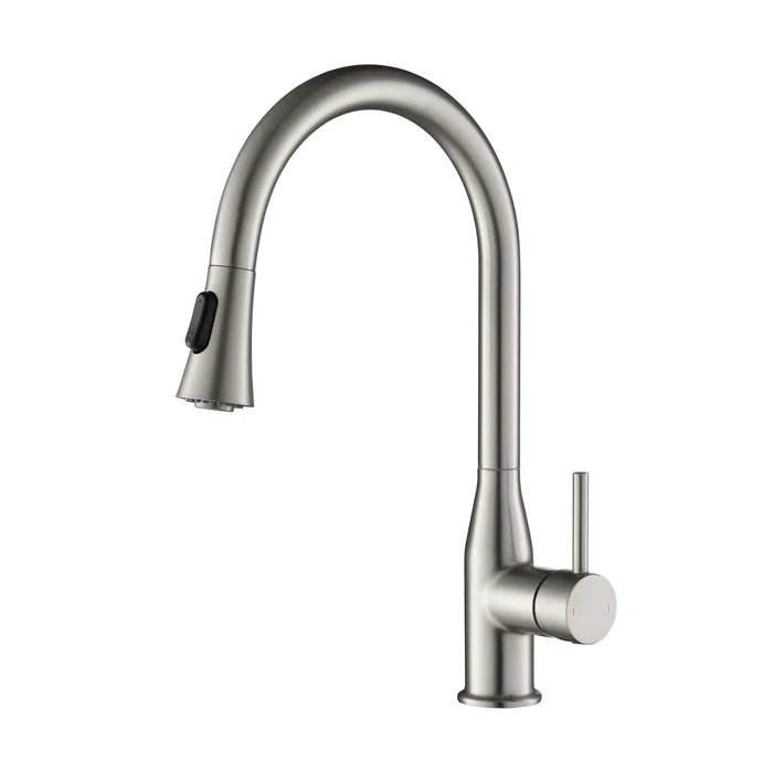 Casa Fixtures - Kitchen Faucet - Mesa Single Handle Pull Down Kitchen Sink Faucet (CKF-2005)