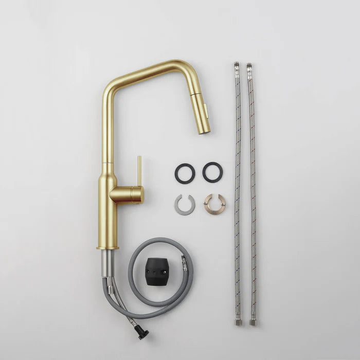 Casa Fixtures - Kitchen Faucet - Tampa Single Handle Pull Down Kitchen Sink Faucet (CKF-2007)