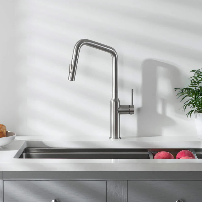 Casa Fixtures - Kitchen Faucet - Tampa Single Handle Pull Down Kitchen Sink Faucet (CKF-2007)