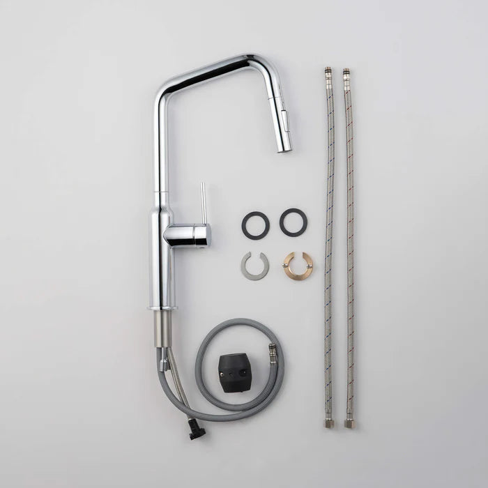 Casa Fixtures - Kitchen Faucet - Tampa Single Handle Pull Down Kitchen Sink Faucet (CKF-2007)