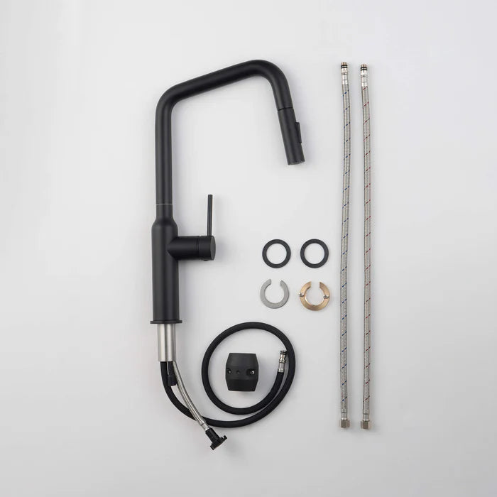 Casa Fixtures - Kitchen Faucet - Tampa Single Handle Pull Down Kitchen Sink Faucet (CKF-2007)