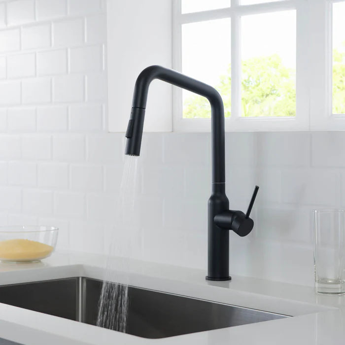 Casa Fixtures - Kitchen Faucet - Tampa Single Handle Pull Down Kitchen Sink Faucet (CKF-2007)