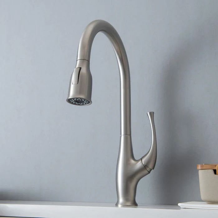 Casa Fixtures - Kitchen Faucet - Kansas Single Handle Pull Down Kitchen Sink Faucet (CKF-2010)