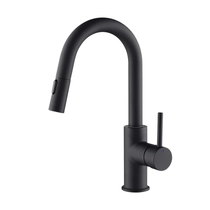 Casa Fixtures - Kitchen Faucet - Halo Single Handle Pull Down Kitchen & Bar Sink Faucet (CKF-2011)