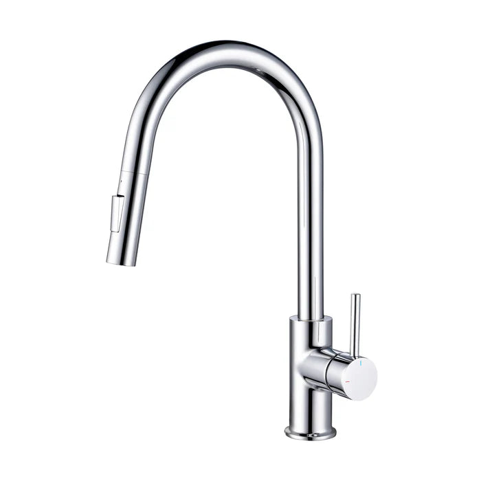 Casa Fixtures - Kitchen Faucet - Halo Single Handle Pull Down Kitchen Faucet (CKF-2013)