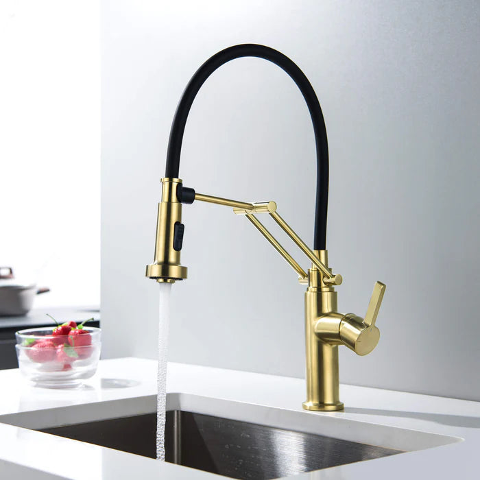 Casa Fixtures - Kitchen Faucet - Vista Single Handle Pull Down Kitchen Faucet (CKF-2014)
