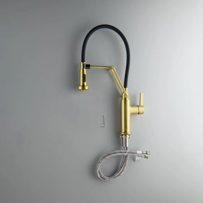 Casa Fixtures - Kitchen Faucet - Vista Single Handle Pull Down Kitchen Faucet (CKF-2014)