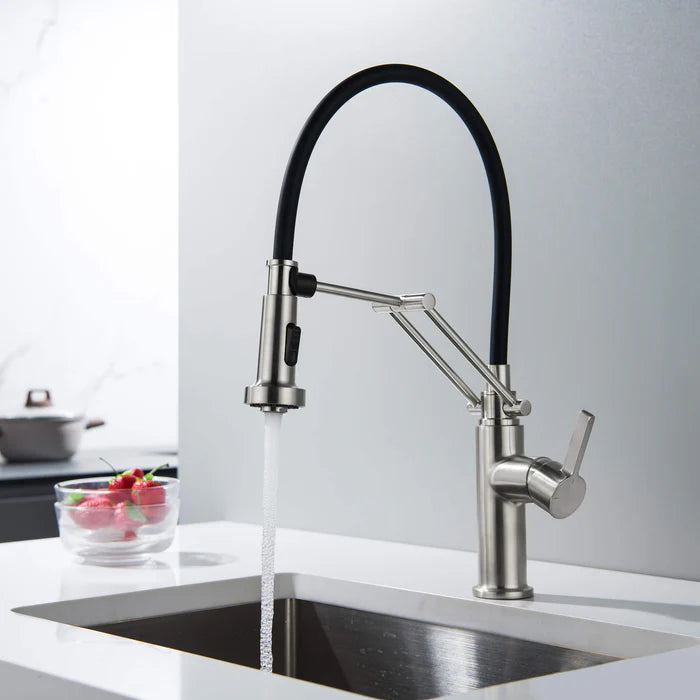 Casa Fixtures - Kitchen Faucet - Vista Single Handle Pull Down Kitchen Faucet (CKF-2014)