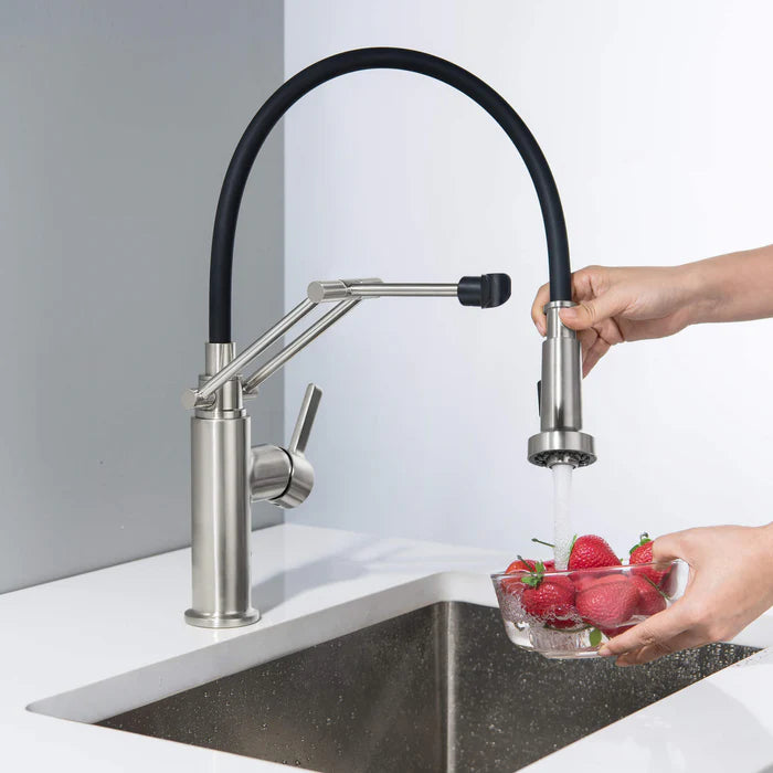 Casa Fixtures - Kitchen Faucet - Vista Single Handle Pull Down Kitchen Faucet (CKF-2014)