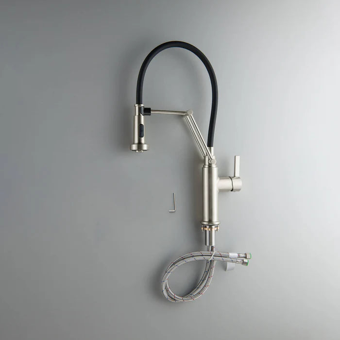 Casa Fixtures - Kitchen Faucet - Vista Single Handle Pull Down Kitchen Faucet (CKF-2014)