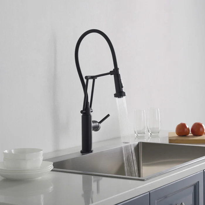 Casa Fixtures - Kitchen Faucet - Vista Single Handle Pull Down Kitchen Faucet (CKF-2014)