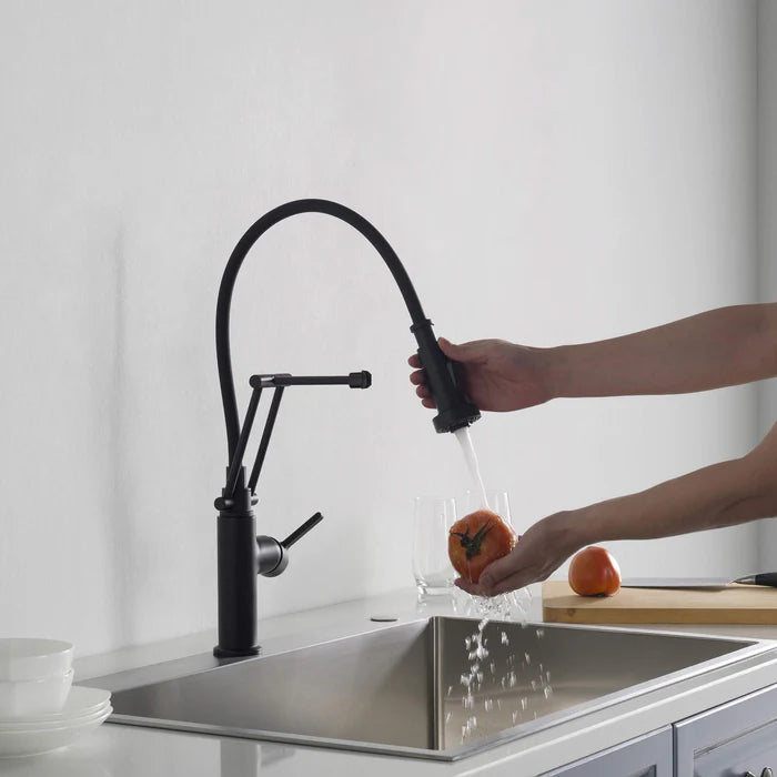 Casa Fixtures - Kitchen Faucet - Vista Single Handle Pull Down Kitchen Faucet (CKF-2014)