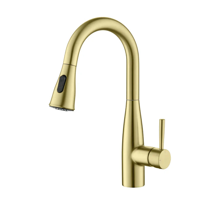 Casa Fixtures - Kitchen Faucet - Plano Single Handle Pull Down Kitchen & Bar Sink Faucet (CKF-2015)