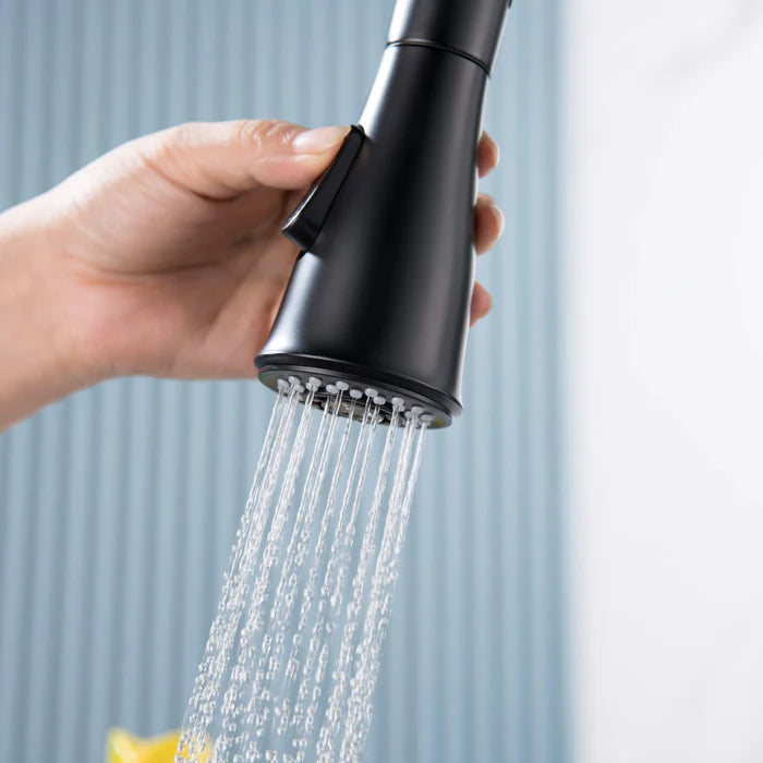 Casa Fixtures - Kitchen Faucet - Plano Single Handle Pull Down Kitchen & Bar Sink Faucet (CKF-2015)