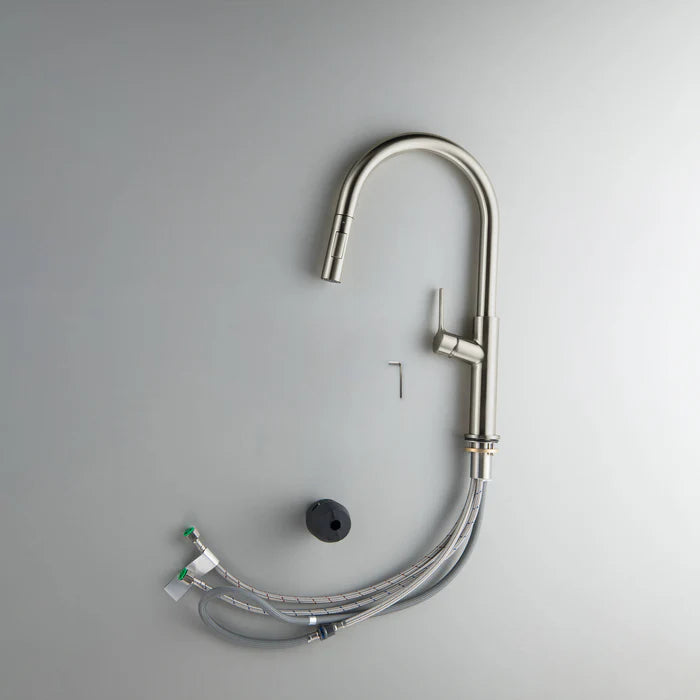 Casa Fixtures - Kitchen Faucet - Neo Single Handle Pull Down Kitchen Sink Faucet (CKF-2018)