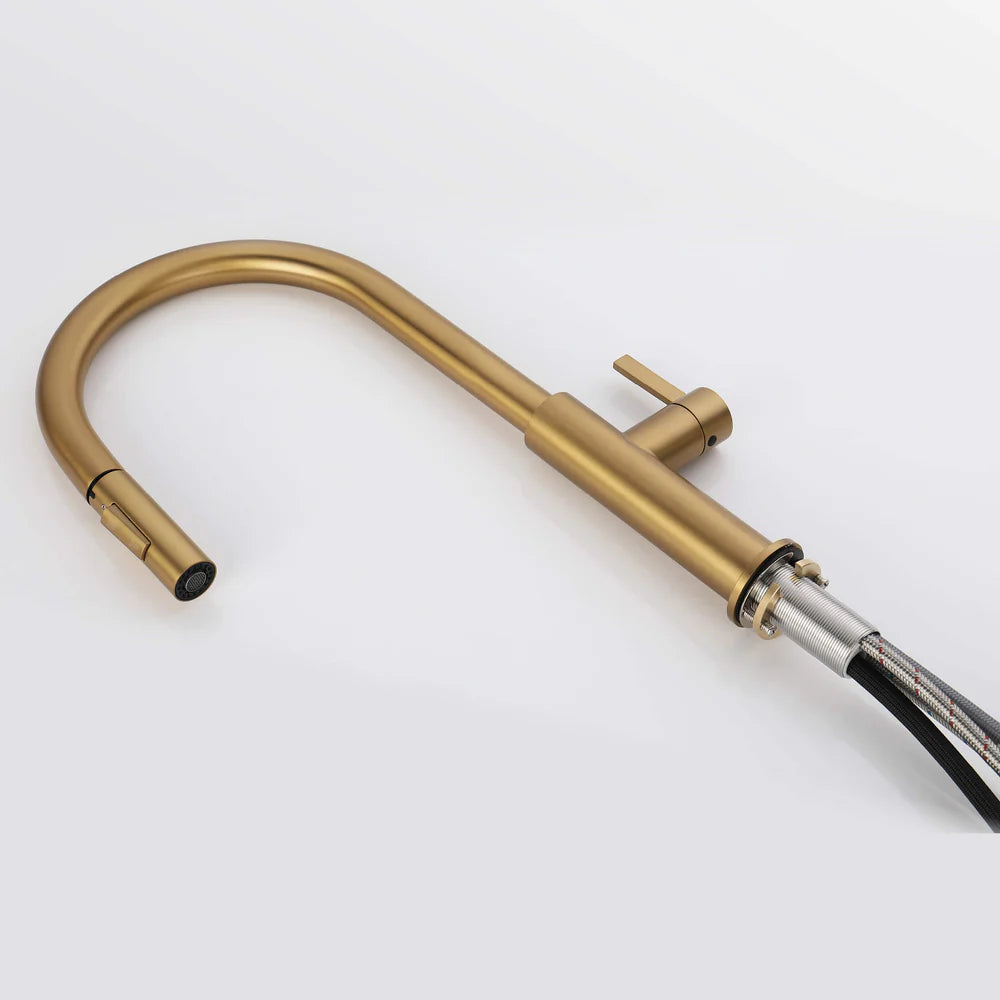 Casa Fixtures - Kitchen Faucet - Neo Single Handle Pull Down Kitchen Faucet (CKF-2019)