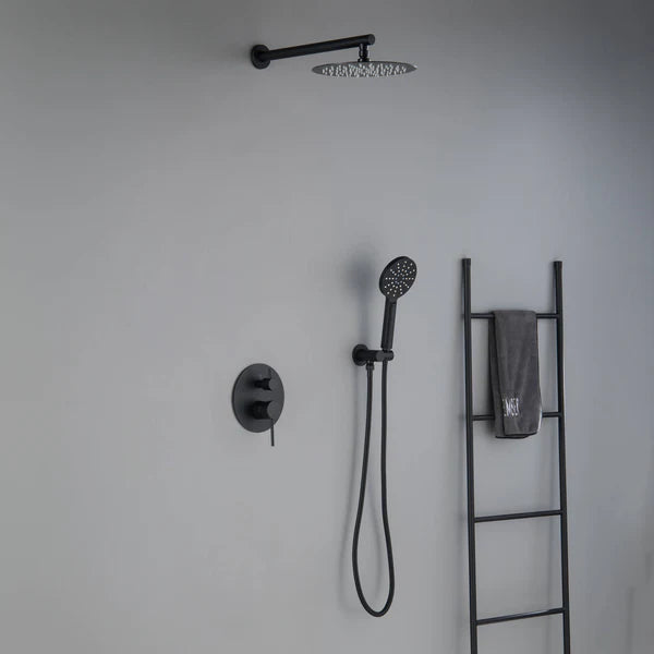 Casa Fixtures - Shower Faucets - Halo Pressure Balanced 2-Function Wall Mount Shower System with Rough-in Valve (CSF-4003)