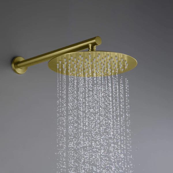 Casa Fixtures - Shower Faucets - Halo Pressure Balanced 3-Function Wall Mount Shower System with Rough-In Valve (CSF-4004)