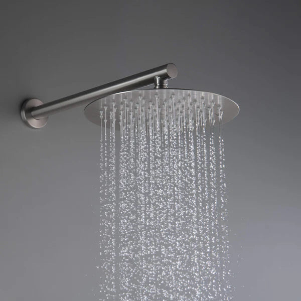 Casa Fixtures - Shower Faucets - Halo Pressure Balanced 3-Function Wall Mount Shower System with Rough-In Valve (CSF-4004)