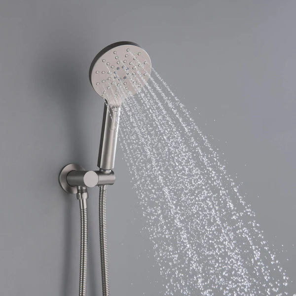 Casa Fixtures - Shower Faucets - Halo Pressure Balanced 3-Function Wall Mount Shower System with Rough-In Valve (CSF-4004)