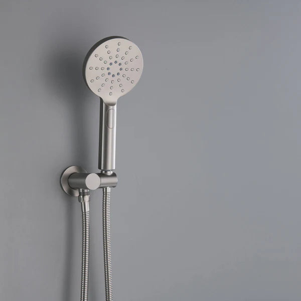 Casa Fixtures - Shower Faucets - Halo Pressure Balanced 3-Function Wall Mount Shower System with Rough-In Valve (CSF-4004)