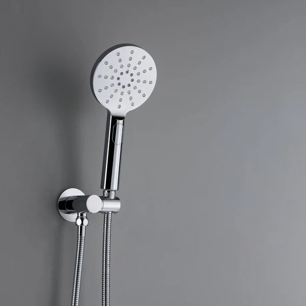 Casa Fixtures - Shower Faucets - Halo Pressure Balanced 3-Function Wall Mount Shower System with Rough-In Valve (CSF-4004)