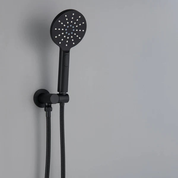 Casa Fixtures - Shower Faucets - Halo Pressure Balanced 3-Function Wall Mount Shower System with Rough-In Valve (CSF-4004)