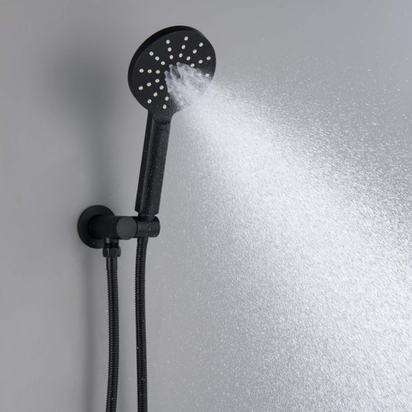 Casa Fixtures - Shower Faucets - Halo Pressure Balanced 3-Function Wall Mount Shower System with Rough-In Valve (CSF-4004)