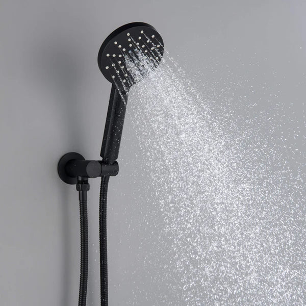 Casa Fixtures - Shower Faucets - Halo Pressure Balanced 3-Function Wall Mount Shower System with Rough-In Valve (CSF-4004)