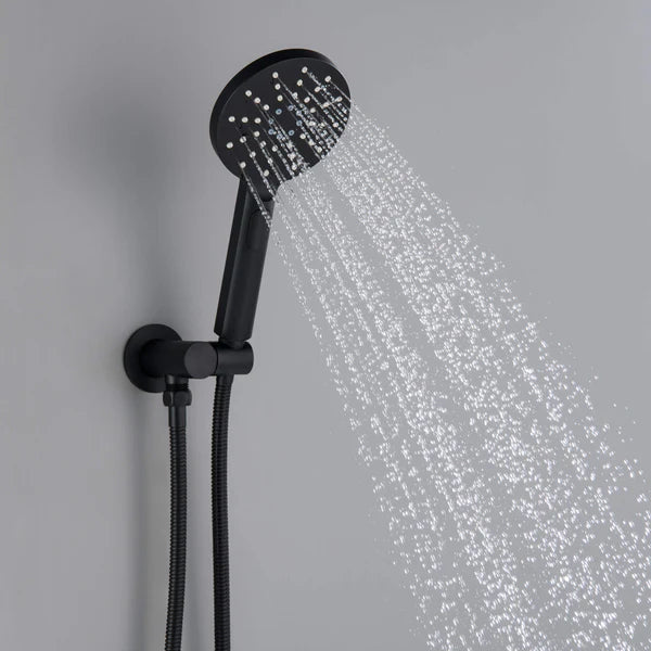 Casa Fixtures - Shower Faucets - Halo Pressure Balanced 3-Function Wall Mount Shower System with Rough-In Valve (CSF-4004)