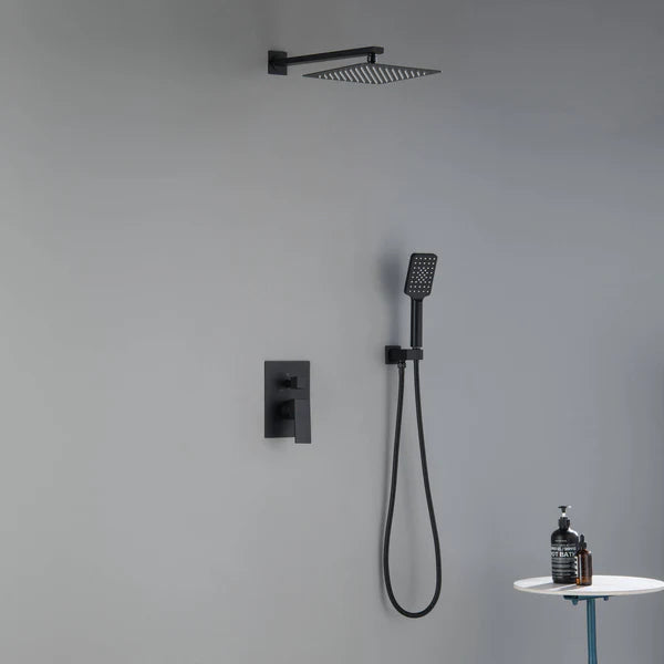 Casa Fixtures - Shower Faucets - Quadra Pressure Balanced 2-Function Wall Mount Shower System with Rough-In Valve (CSF-4005)