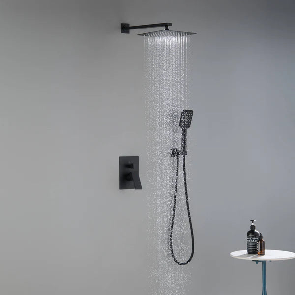 Casa Fixtures - Shower Faucets - Quadra Pressure Balanced 2-Function Wall Mount Shower System with Rough-In Valve (CSF-4005)