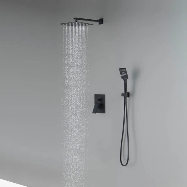Casa Fixtures - Shower Faucets - Quadra Pressure Balanced 2-Function Wall Mount Shower System with Rough-In Valve (CSF-4005)