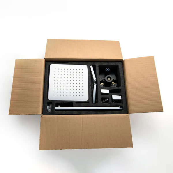 Casa Fixtures - Shower Faucets - Quadra Pressure Balanced 3-Function Wall Mount Shower System with Rough-In Valve (CSF-4006)