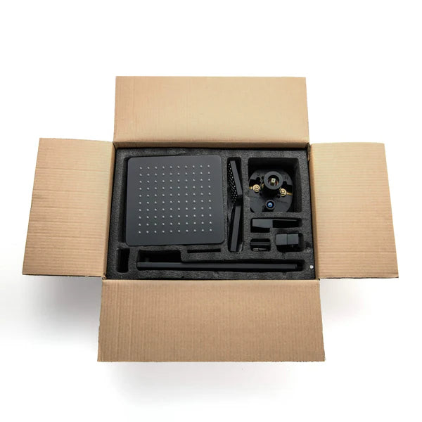 Casa Fixtures - Shower Faucets - Quadra Pressure Balanced 3-Function Wall Mount Shower System with Rough-In Valve (CSF-4006)