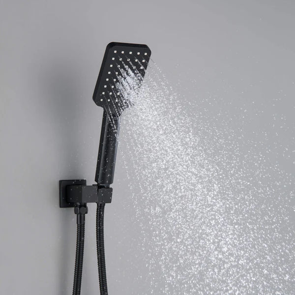 Casa Fixtures - Shower Faucets - Quadra Pressure Balanced 3-Function Wall Mount Shower System with Rough-In Valve (CSF-4006)