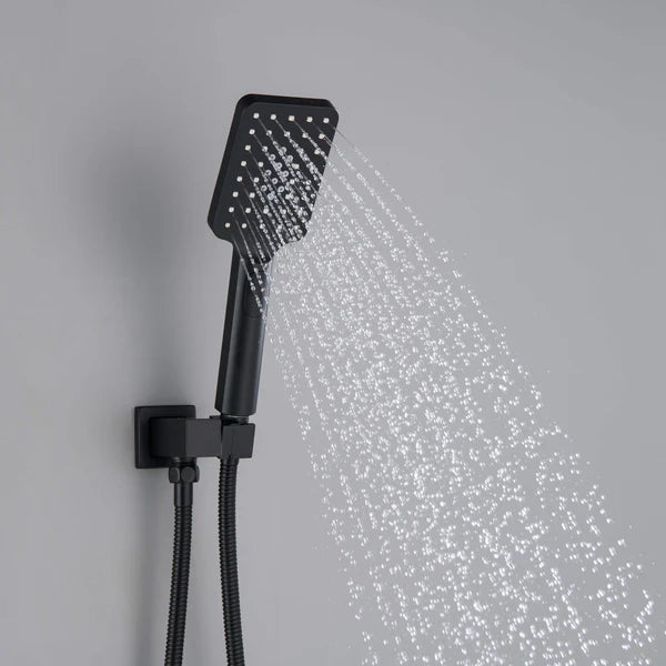 Casa Fixtures - Shower Faucets - Quadra Pressure Balanced 3-Function Wall Mount Shower System with Rough-In Valve (CSF-4006)