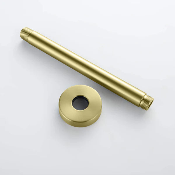 Casa Fixtures - Shower Faucets - Halo Pressure Balanced 3-Function Ceiling Mount Shower System with Rough-in Valve (CSF-4009)