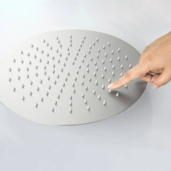 Casa Fixtures - Shower Faucets - Halo Pressure Balanced 3-Function Ceiling Mount Shower System with Rough-in Valve (CSF-4009)