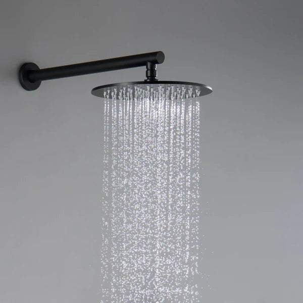 Casa Fixtures - Shower Faucets - Halo 2-Function Thermostatic Wall Mount Shower System with Rough-in Valve (CSF-4010)