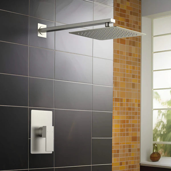 Casa Fixtures - Shower Faucets - Quadra Pressure Balanced Single Function Wall Mount Shower System with Rough-In Valve (CSF-4011)