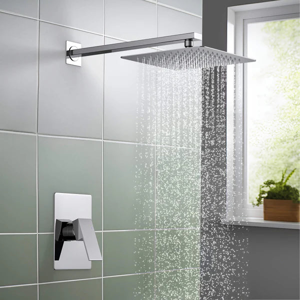 Casa Fixtures - Shower Faucets - Quadra Pressure Balanced Single Function Wall Mount Shower System with Rough-In Valve (CSF-4011)