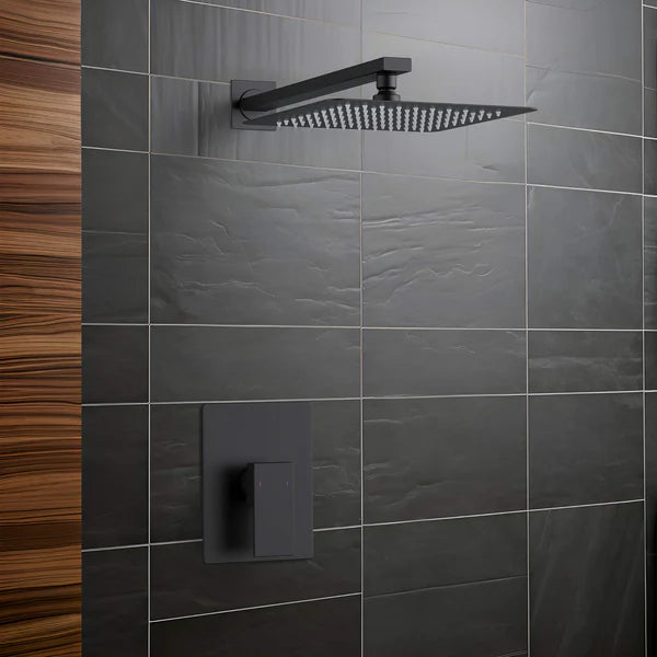 Casa Fixtures - Shower Faucets - Quadra Pressure Balanced Single Function Wall Mount Shower System with Rough-In Valve (CSF-4011)