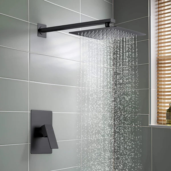 Casa Fixtures - Shower Faucets - Quadra Pressure Balanced Single Function Wall Mount Shower System with Rough-In Valve (CSF-4011)